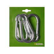 Kerbl Karabijnhaak per 3 stuks Kerbl Karabijnhaak per 3 stuks