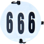 Kerbl Startnummers 3 getallen Wit Kerbl Startnummers 3 getallen Wit