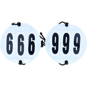 Kerbl Startnummers 3 getallen Wit Kerbl Startnummers 3 getallen Wit