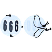 Kerbl Startnummers 3 getallen Wit Kerbl Startnummers 3 getallen Wit