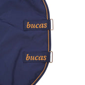 Bucas Halsstuk Irish Turnout Combi Neck 50g Navy/Gold Bucas Halsstuk Irish Turnout Combi Neck 50g Navy/Gold