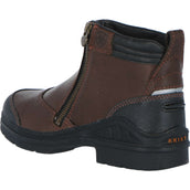 Ariat Stalschoenen Barnyard Side Zip Donker Bruin Ariat Stalschoenen Barnyard Side Zip Donker Bruin