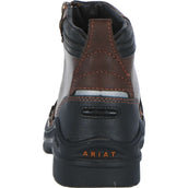 Ariat Stalschoenen Barnyard Side Zip Donker Bruin Ariat Stalschoenen Barnyard Side Zip Donker Bruin