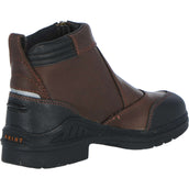 Ariat Stalschoenen Barnyard Side Zip Donker Bruin Ariat Stalschoenen Barnyard Side Zip Donker Bruin