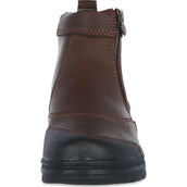 Ariat Stalschoenen Barnyard Side Zip Donker Bruin Ariat Stalschoenen Barnyard Side Zip Donker Bruin