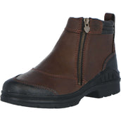 Ariat Stalschoenen Barnyard Side Zip Donker Bruin Ariat Stalschoenen Barnyard Side Zip Donker Bruin