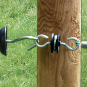 Agradi Power Poortgreep Insulator Gegalvaniseerd 2 Haken 10 Stuks Agradi Power Poortgreep Insulator Gegalvaniseerd 2 Haken 10 Stuks