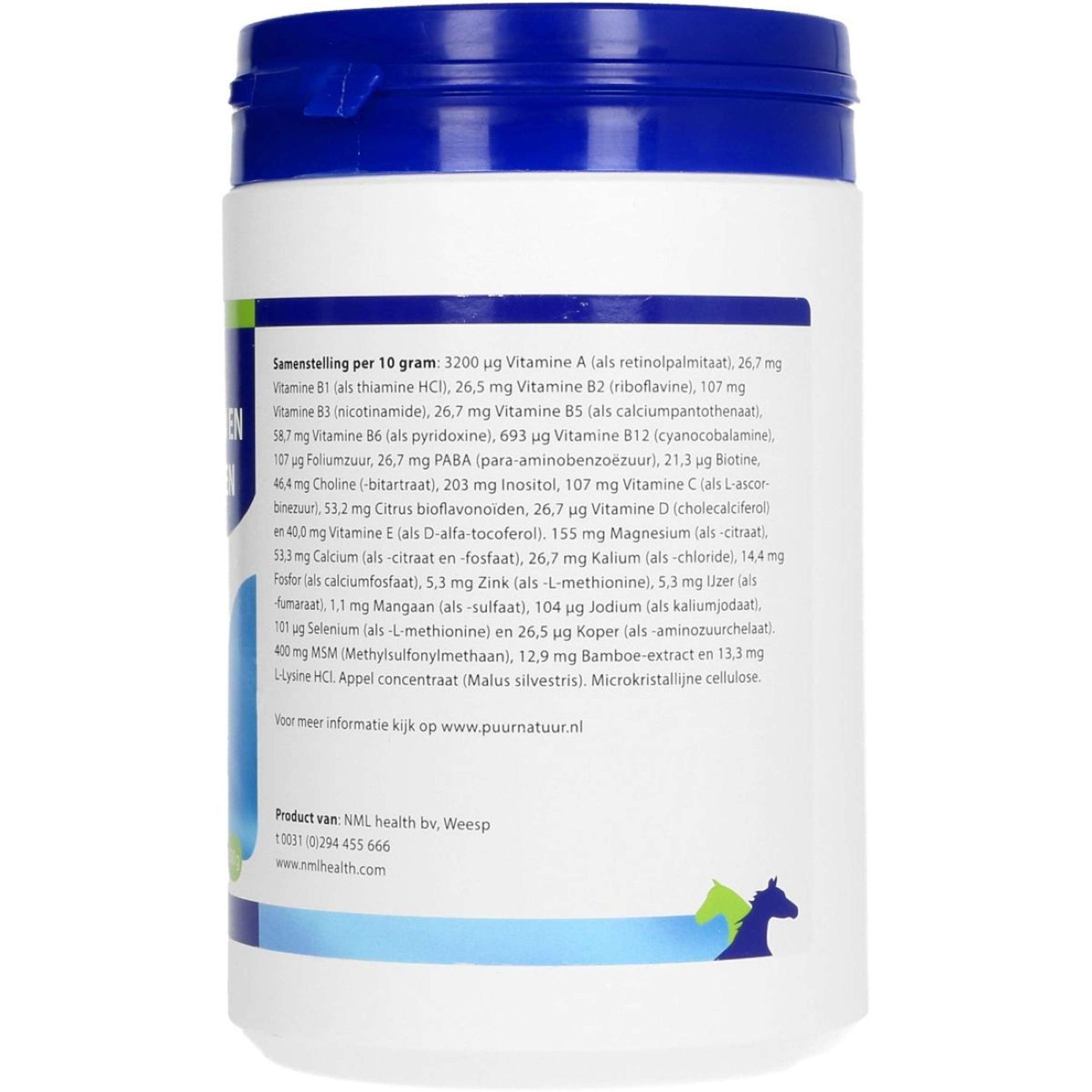 PUUR Vita-min / Vitaminen Mineralen Paard/Pony PUUR Vita-min / Vitaminen Mineralen Paard/Pony