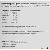 PUUR L-Lysine Paard en Pony PUUR L-Lysine Paard en Pony