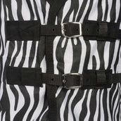 Harry's Horse Vliegendeken Zwart Losse Hals Zebra Harry's Horse Vliegendeken Zwart Losse Hals Zebra