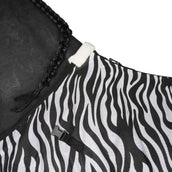 Harry's Horse Vliegendeken Zwart Losse Hals Zebra Harry's Horse Vliegendeken Zwart Losse Hals Zebra