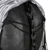 Harry's Horse Vliegendeken Zwart Losse Hals Zebra Harry's Horse Vliegendeken Zwart Losse Hals Zebra