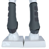 HKM Beenbeschermers Colour Neopreen Grijs/Zwart HKM Beenbeschermers Colour Neopreen Grijs/Zwart