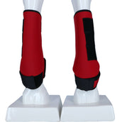 HKM Beenbeschermers Colour Neopreen Rood/Zwart HKM Beenbeschermers Colour Neopreen Rood/Zwart