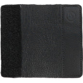 BR Beugelriemhoesjes Zacht Leer met Klittenband Zwart BR Beugelriemhoesjes Zacht Leer met Klittenband Zwart