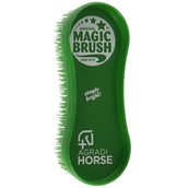 Agradi Horse Magic Brush Borstel Donkergroen Agradi Horse Magic Brush Borstel Donkergroen