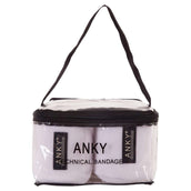 ANKY Bandages Basic Fleece Set van 4 Wit ANKY Bandages Basic Fleece Set van 4 Wit