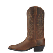 Ariat Westernlaars Heritage R Toe Woman's Brown Ariat Westernlaars Heritage R Toe Woman's Brown