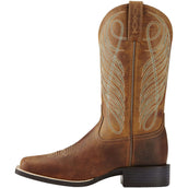 Ariat Western Round Up Wst B Powder Brown Ariat Western Round Up Wst B Powder Brown