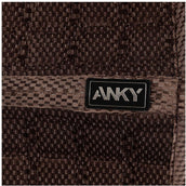 ANKY Zadeldekje Check Velvet XB25003 Dressuur Deep Taupe ANKY Zadeldekje Check Velvet XB25003 Dressuur Deep Taupe