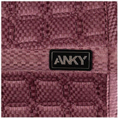 ANKY Zadeldekje Check Velvet XB25003 Dressuur Mellow Mauve ANKY Zadeldekje Check Velvet XB25003 Dressuur Mellow Mauve