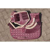 ANKY Zadeldekje Check Velvet XB25003 Dressuur Mellow Mauve ANKY Zadeldekje Check Velvet XB25003 Dressuur Mellow Mauve