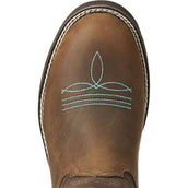 Ariat Westernlaarzen Delilah Round Toe Distressed Brown Ariat Westernlaarzen Delilah Round Toe Distressed Brown