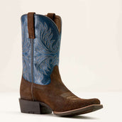 Ariat Westernlaarzen MNS Sport Narrow Cutter Toe Aged Smokehouse Roughout/Midni Ariat Westernlaarzen MNS Sport Narrow Cutter Toe Aged Smokehouse Roughout/Midni