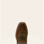 Ariat Westernlaarzen MNS Sport Narrow Cutter Toe Aged Smokehouse Roughout/Midni Ariat Westernlaarzen MNS Sport Narrow Cutter Toe Aged Smokehouse Roughout/Midni