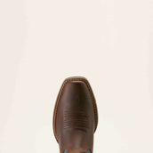 Ariat Westernlaarzen Round Up Narrow Cutter Toe Sassy Brown/Ocean Wave Ariat Westernlaarzen Round Up Narrow Cutter Toe Sassy Brown/Ocean Wave