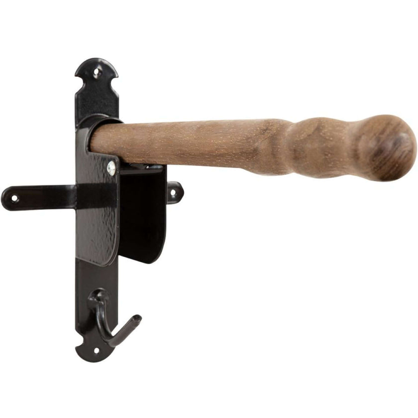 Stubbs Zadeldrager Retro Inklapbaar Zwart Stubbs Zadeldrager Retro Inklapbaar Zwart