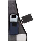 BR Hesje Reflecterend met Ledverlichting Zwart/Zilver BR Hesje Reflecterend met Ledverlichting Zwart/Zilver