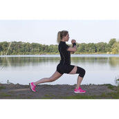 Back on Track Physio Kniebeschermer 4way stretch Zwart Back on Track Physio Kniebeschermer 4way stretch Zwart