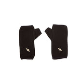 Back on Track Fleece Rijhandschoenen zonder Vingers Zwart Back on Track Fleece Rijhandschoenen zonder Vingers Zwart