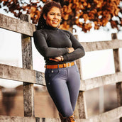 Back on Track Rijbroek Julia Full Grip Blauw Back on Track Rijbroek Julia Full Grip Blauw