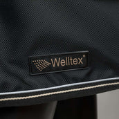 Back on Track Outdoordeken Obsidian 300g met Afneembare Hals Zwart Back on Track Outdoordeken Obsidian 300g met Afneembare Hals Zwart