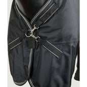 Back on Track Outdoordeken Obsidian 150g met Afneembare Hals Zwart Back on Track Outdoordeken Obsidian 150g met Afneembare Hals Zwart