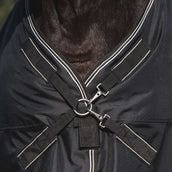 Back on Track Outdoordeken Obsidian 300g met Afneembare Hals Zwart Back on Track Outdoordeken Obsidian 300g met Afneembare Hals Zwart