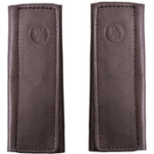 BR Beugelriemhoesjes Zacht Leer met Klittenband Zwart BR Beugelriemhoesjes Zacht Leer met Klittenband Zwart