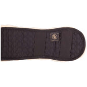 BR Singelhoes Dressuur Sheepskin Voorgevormd Zwart/Naturel BR Singelhoes Dressuur Sheepskin Voorgevormd Zwart/Naturel