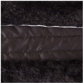 BR Zadelonderlegger Wervelkanaal Rand Sheepskin Zwart BR Zadelonderlegger Wervelkanaal Rand Sheepskin Zwart