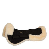 BR Zadelonderlegger Air Mesh Sheepskin Zwart/Naturel BR Zadelonderlegger Air Mesh Sheepskin Zwart/Naturel