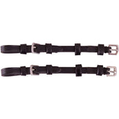 Premiere Bakstukken 10mm RVS Gesp Paar Zwart Premiere Bakstukken 10mm RVS Gesp Paar Zwart