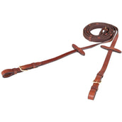 BR Teugel Linnen 19mm Ronde Gespen Tobacco/Goud BR Teugel Linnen 19mm Ronde Gespen Tobacco/Goud