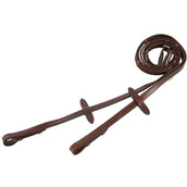 BR Teugel Linnen 19mm Blind/ronde Gesp Oak/Zilver BR Teugel Linnen 19mm Blind/ronde Gesp Oak/Zilver