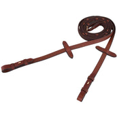 BR Teugel Linnen 19mm Blind/ronde Gesp Tobacco/Goud BR Teugel Linnen 19mm Blind/ronde Gesp Tobacco/Goud