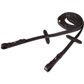 BR Teugel Linnen 19mm Anti-slip e Sluiting Zwart/Zilver BR Teugel Linnen 19mm Anti-slip e Sluiting Zwart/Zilver