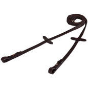 BR Teugel Linnen 19mm Anti-slip e Sluiting Bruin/Goud BR Teugel Linnen 19mm Anti-slip e Sluiting Bruin/Goud