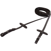 Premiere Teugel Linnen 16mm Gespsluiting Zwart Premiere Teugel Linnen 16mm Gespsluiting Zwart