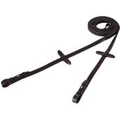 BR Teugel Eventa Pro Grip 16mm Blind Zwart/Zilver BR Teugel Eventa Pro Grip 16mm Blind Zwart/Zilver